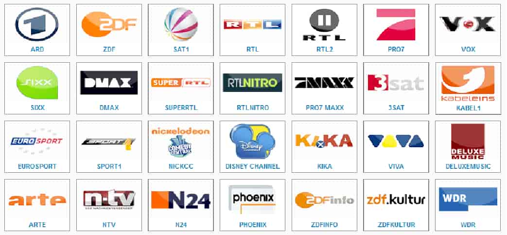 Deutsche IPTV Sender 